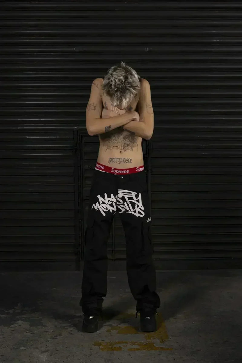 Alwanova Y2K Retro Cargo Pants