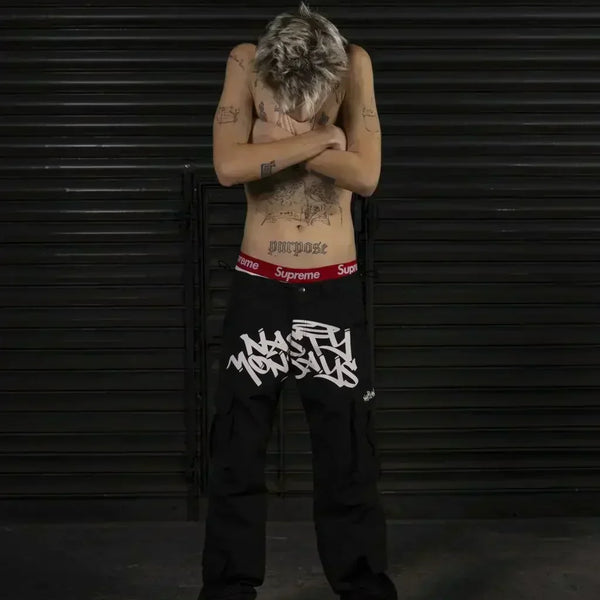Alwanova Y2K Retro Cargo Pants