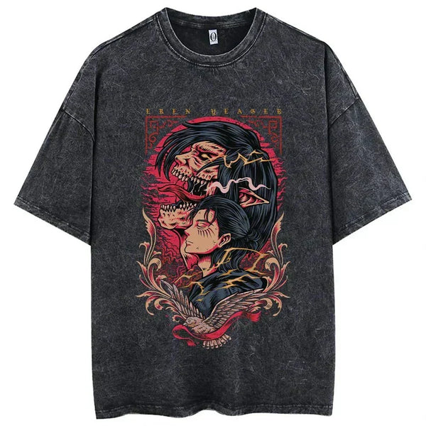 Attack On Titan Vintage T-Shirt - WICHUW LTD