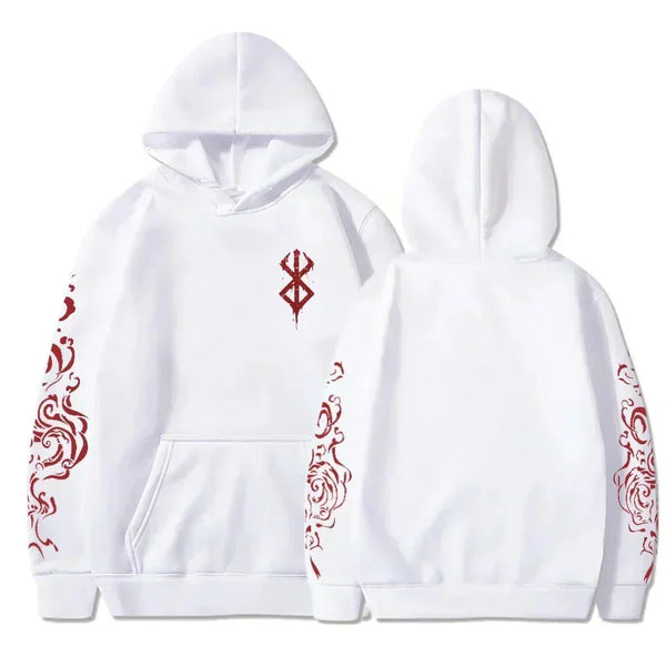 Berserk Acid Print Oversized Hoodie - WICHUW LTD