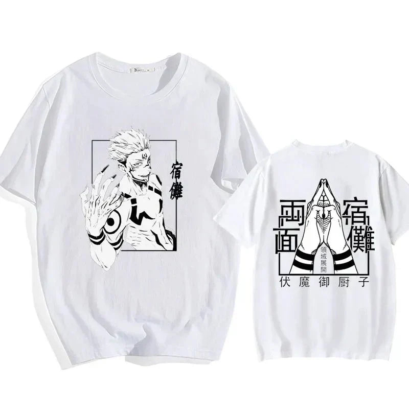 Ryomen Sukuna Printed T-shirt - Wichuw