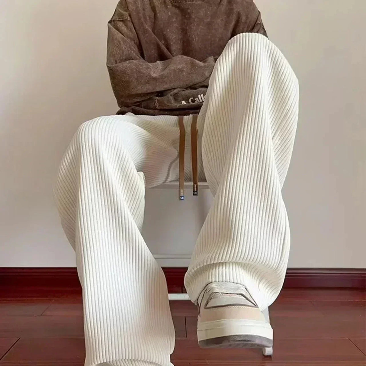 Wichuw Corduroy Casual Pants - Wichuw