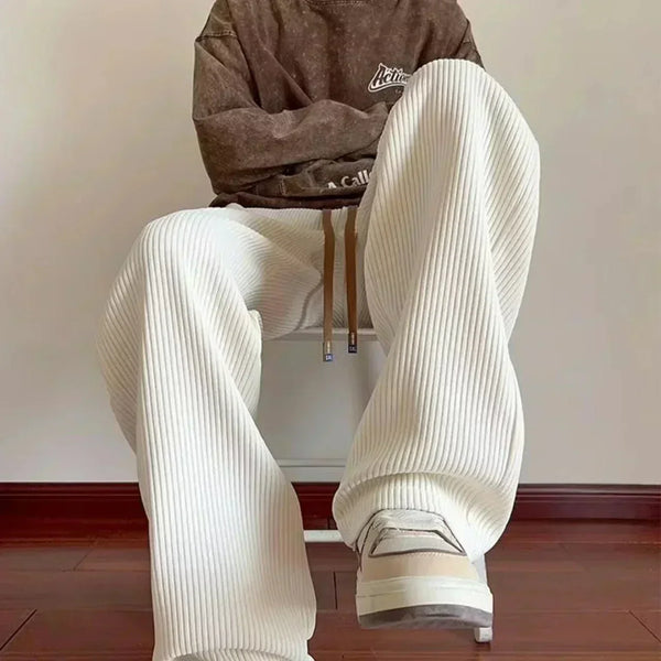 Wichuw Corduroy Casual Pants - Wichuw